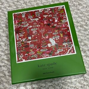 Kate Spade Red and Green Puzzle